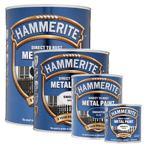 Hammerite Smooth Direct to Rus Paint Tins